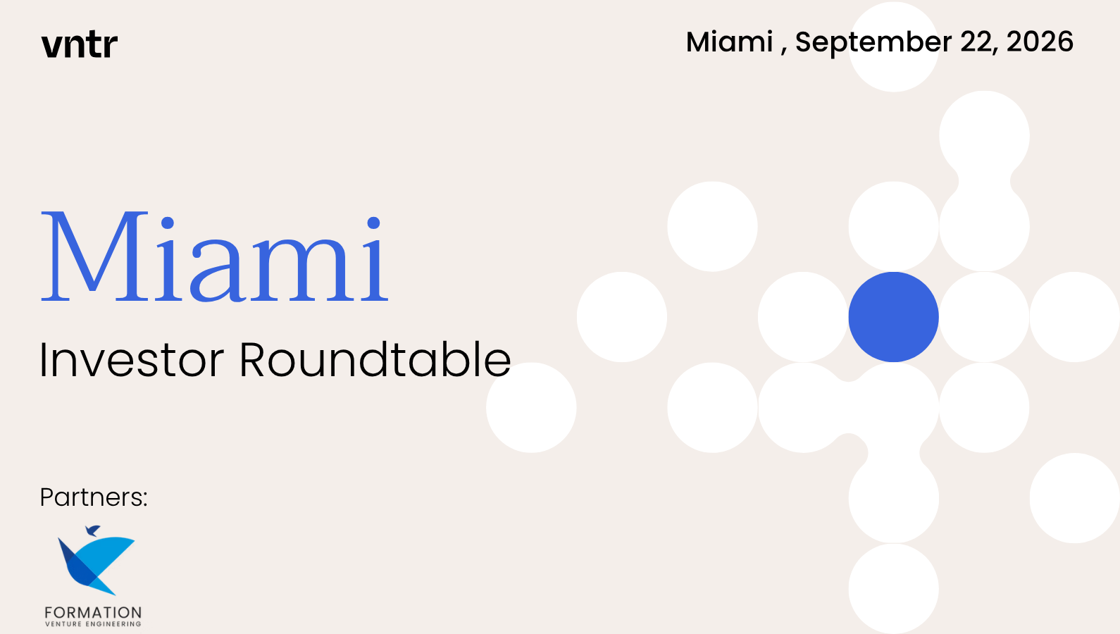 Investor Roundtable Miami